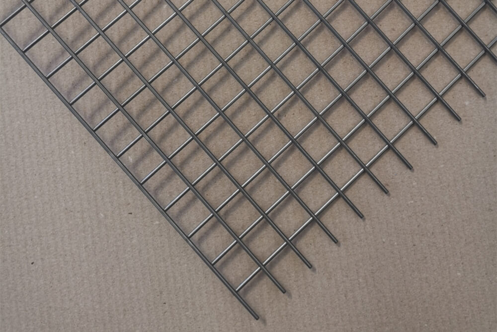 dettaglio rete in acciaio inox elettrosaldata a maglia quadra