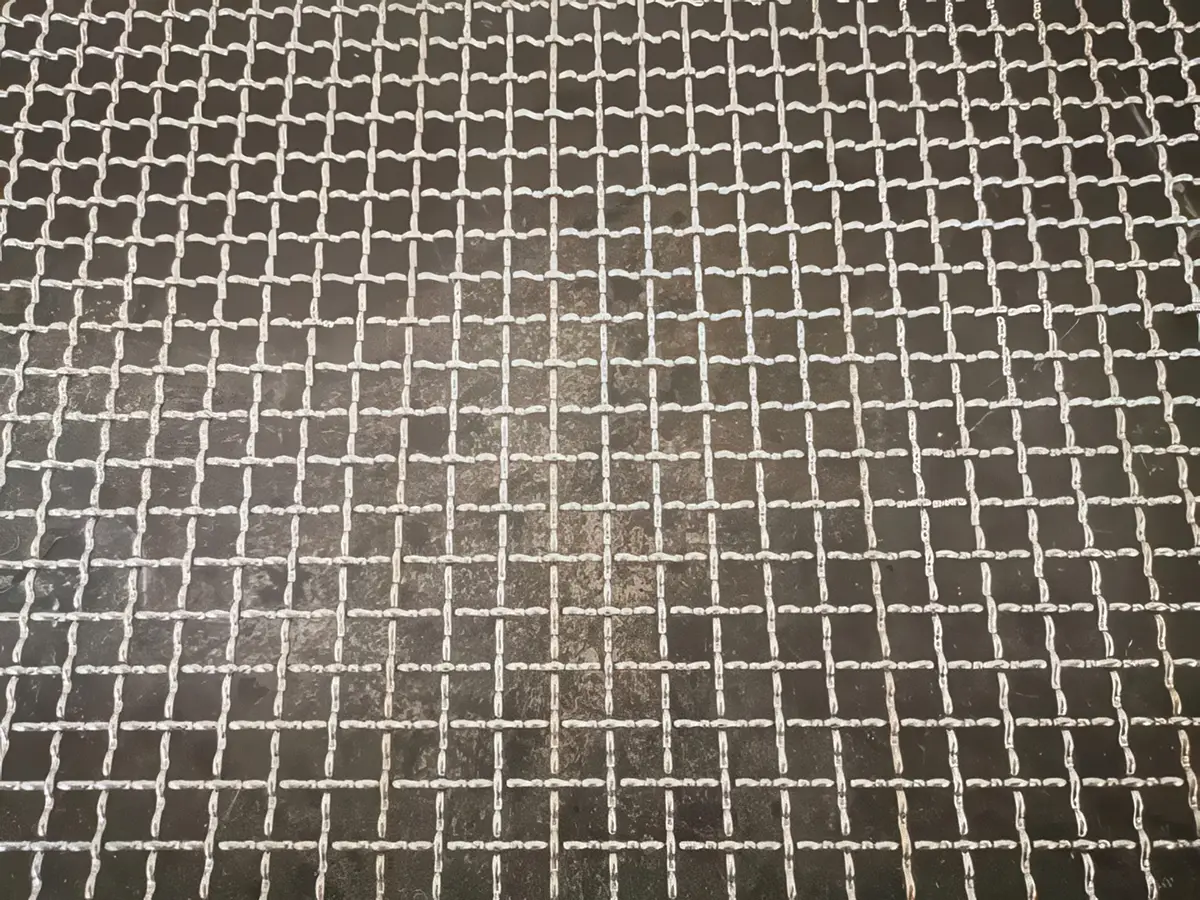 Rete Ondulata Intrecciata Inox Applicazioni